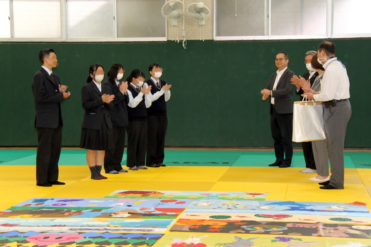 堺市立堺高等学校を訪問しました|社会福祉法人 堺市社会福祉事業団